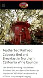 Mobile Screenshot of featherbedrailroad.com